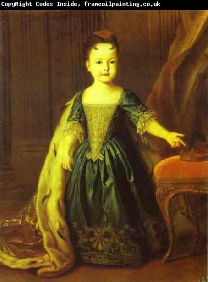 Louis Caravaque Portrait of Natalia Romanov